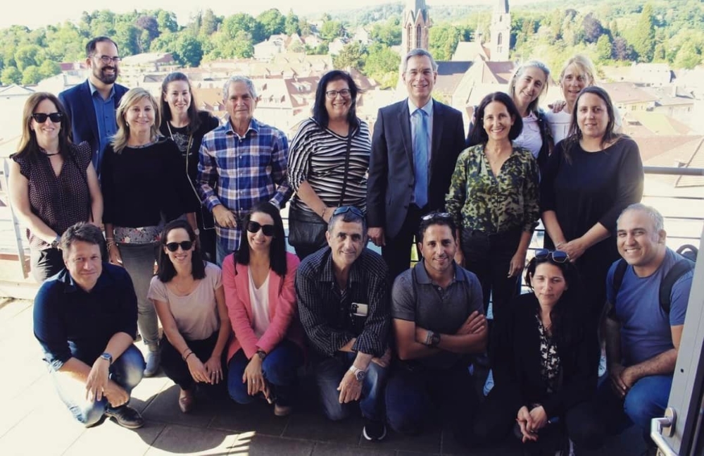 ביקור המשלחת של נציגי המליאה ומנהלים מהמועצה בעיר התאומה אמנדינגן בגרמניה