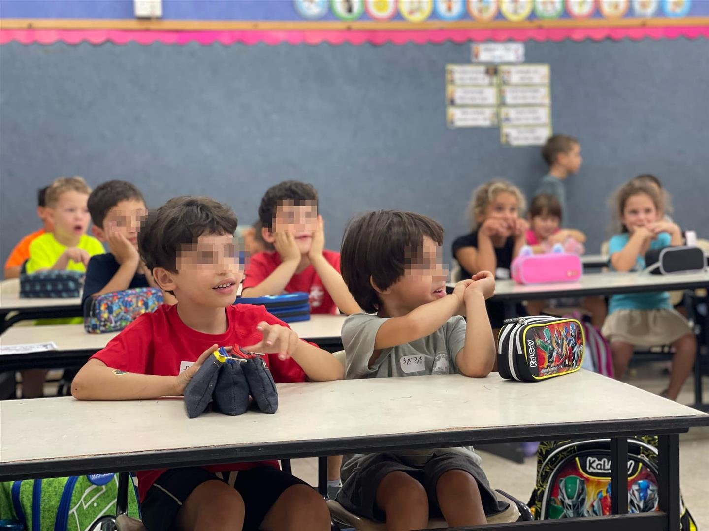 פותחים את שנת הלימודים בכיתות הלימודים בדרום השרון