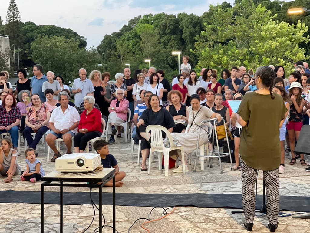 אירוע פתיחת תערוכת ראשונים אבני דרך בקיבוץ רמת הכובש