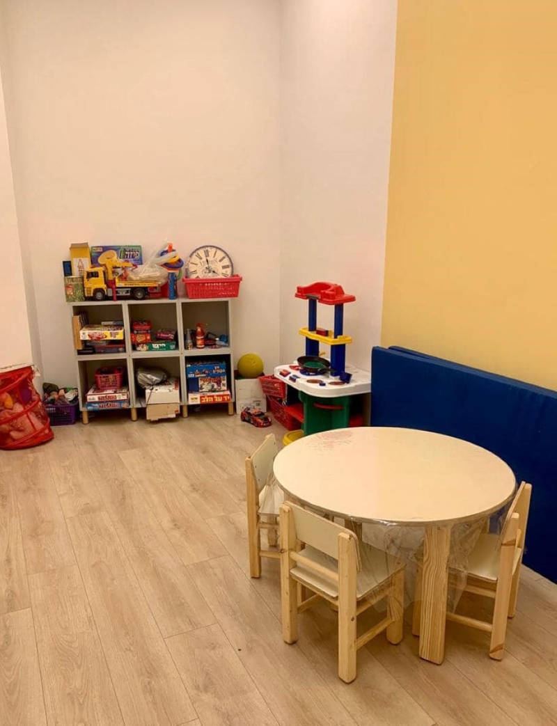 חדר טיפול משודרג לילדי המועצה במבנה השירות הפסיכולוגי החדש