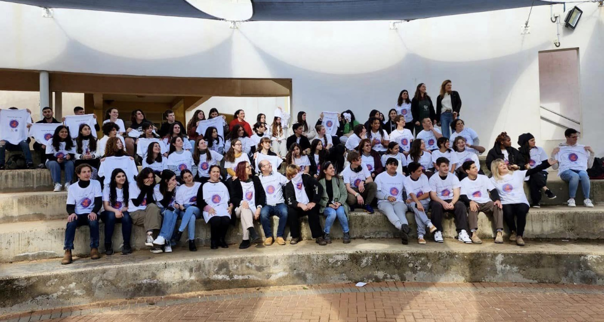 תלמידי דרום השרון בכנס הכשרה של שגרירי לקט ישראל למנהיגות ירוקה