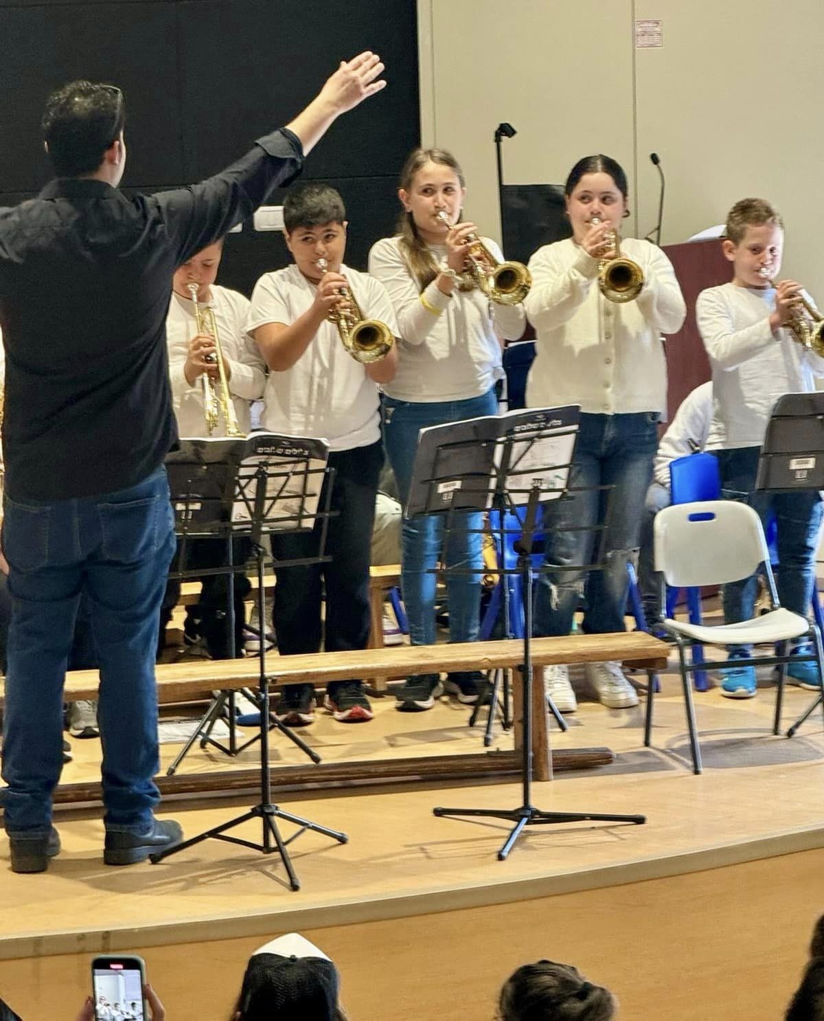 תמונות מהקונצרט הראשון של פרויקט ביה”ס המנגן שלנו