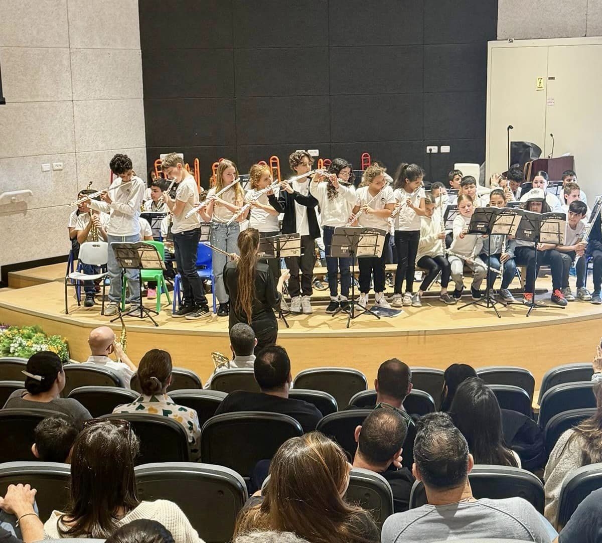 תמונות מהקונצרט הראשון של פרויקט ביה”ס המנגן שלנו
