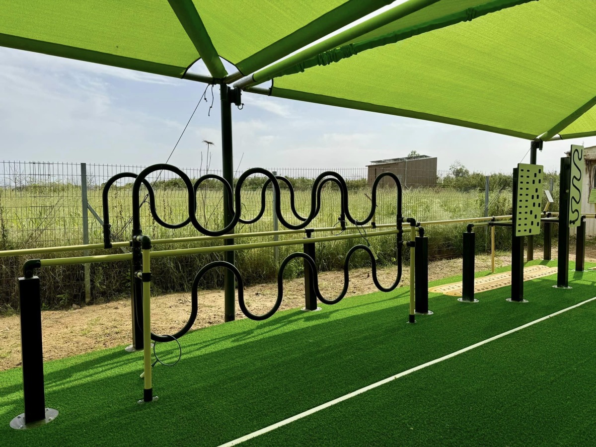 תמונות מתחם הכושר לותיקות וותיקי המועצה במרכז היום לחבר הוותיק בנוה ימין