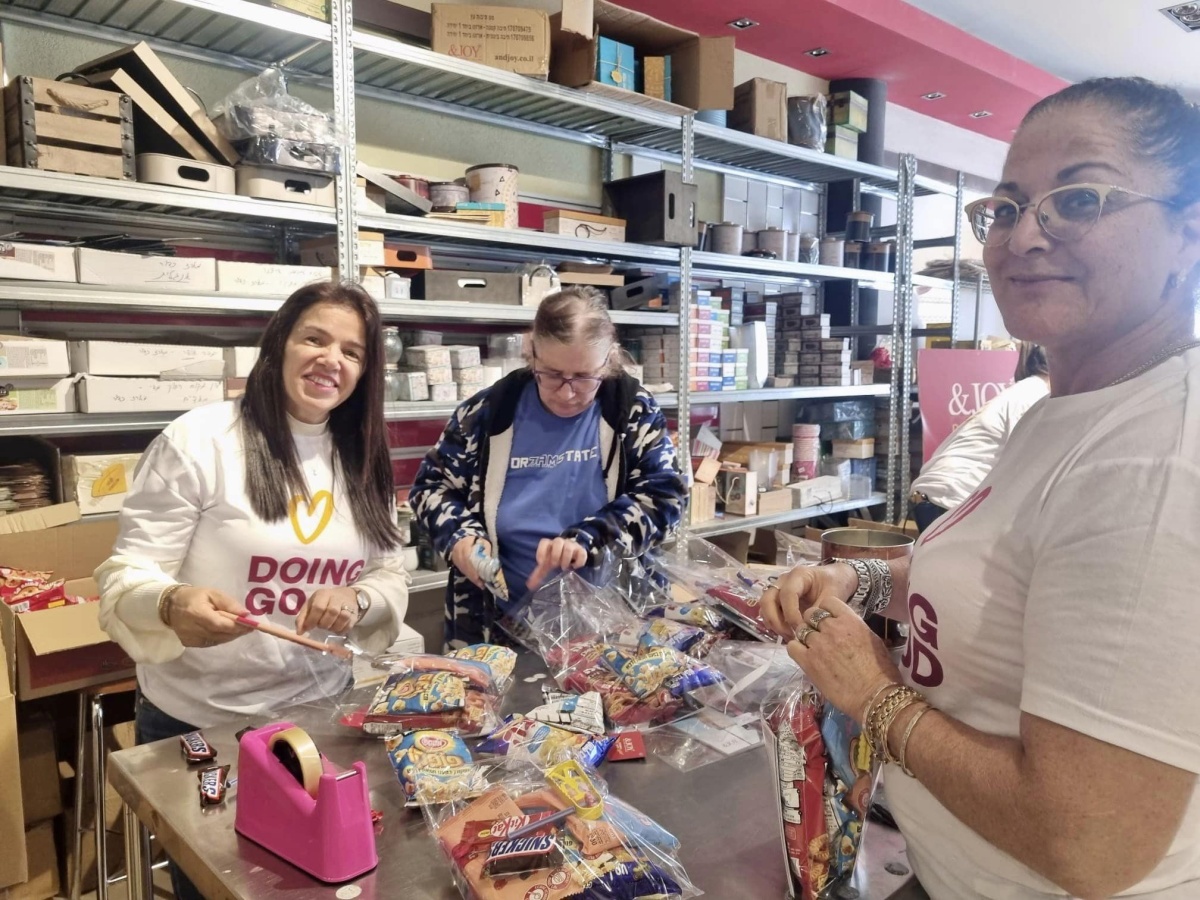 תמונות מיום המעשים הטובים - דרום השרון