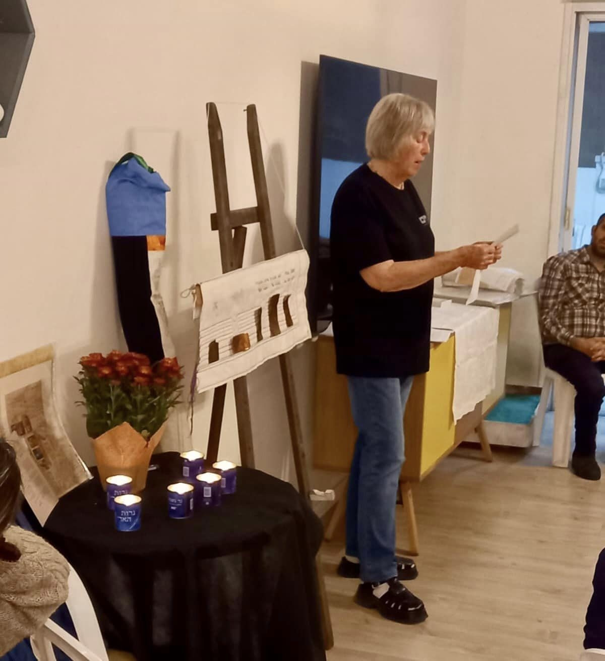 תמונות מארועי זיכרון בסלון בדרום השרון