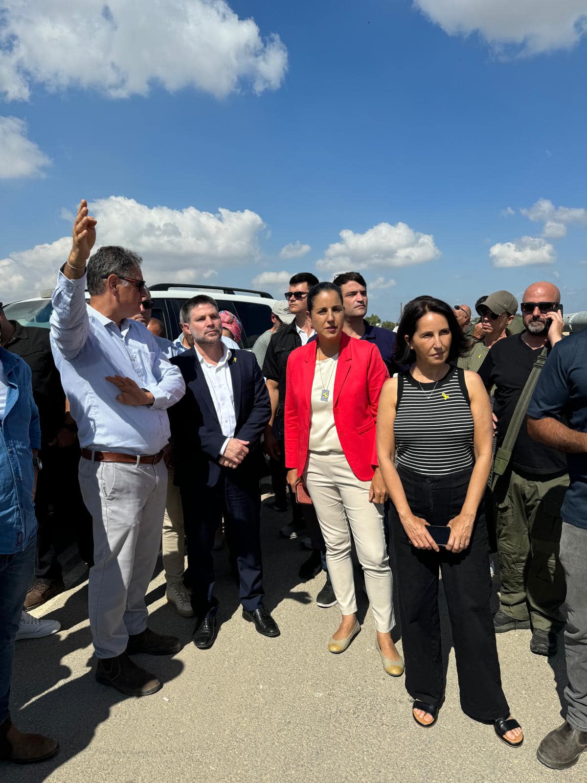 תמונות מסיור שר האוצר יחד עם ראשי הרשויות