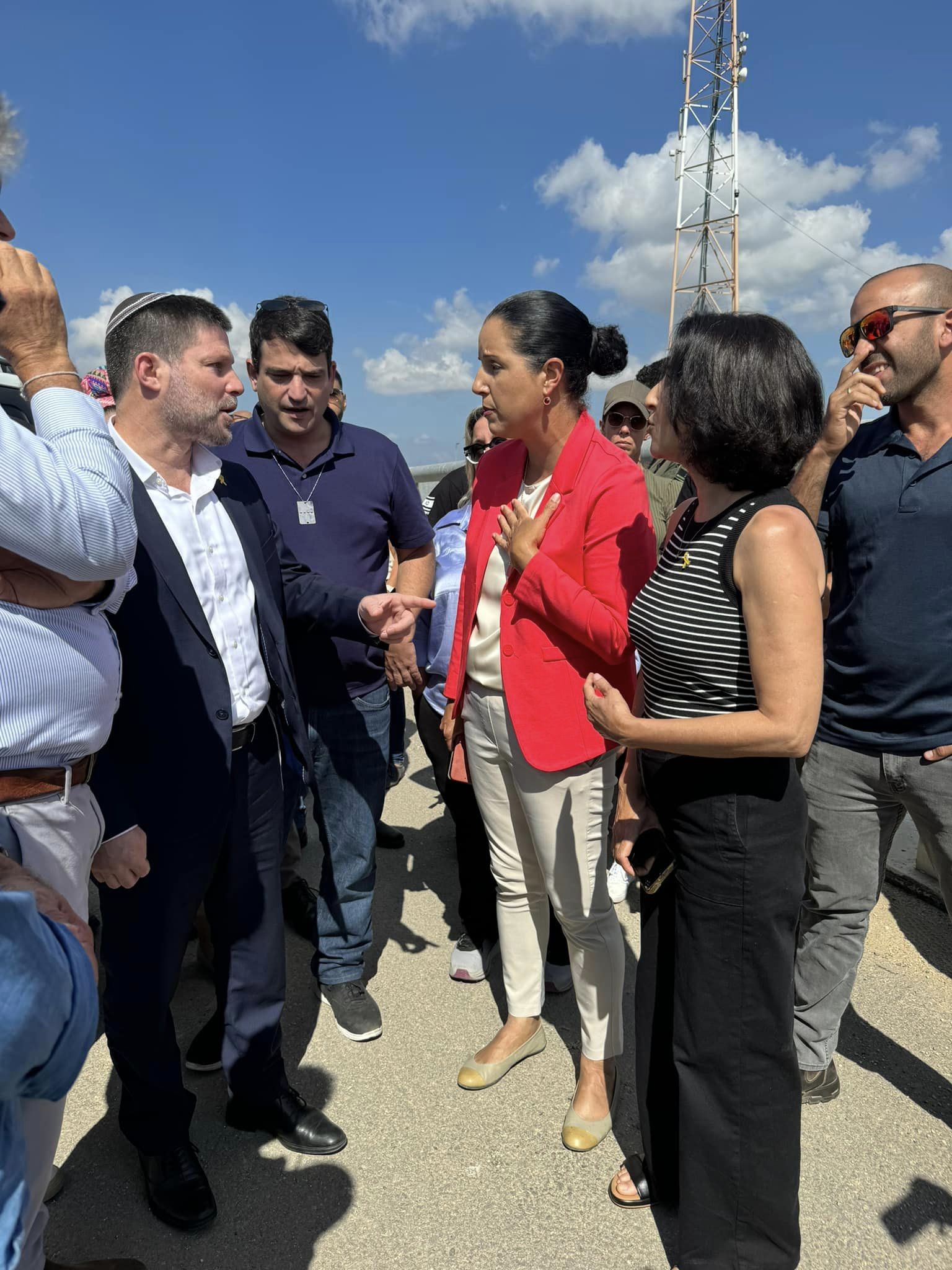 תמונות מסיור שר האוצר יחד עם ראשי הרשויות