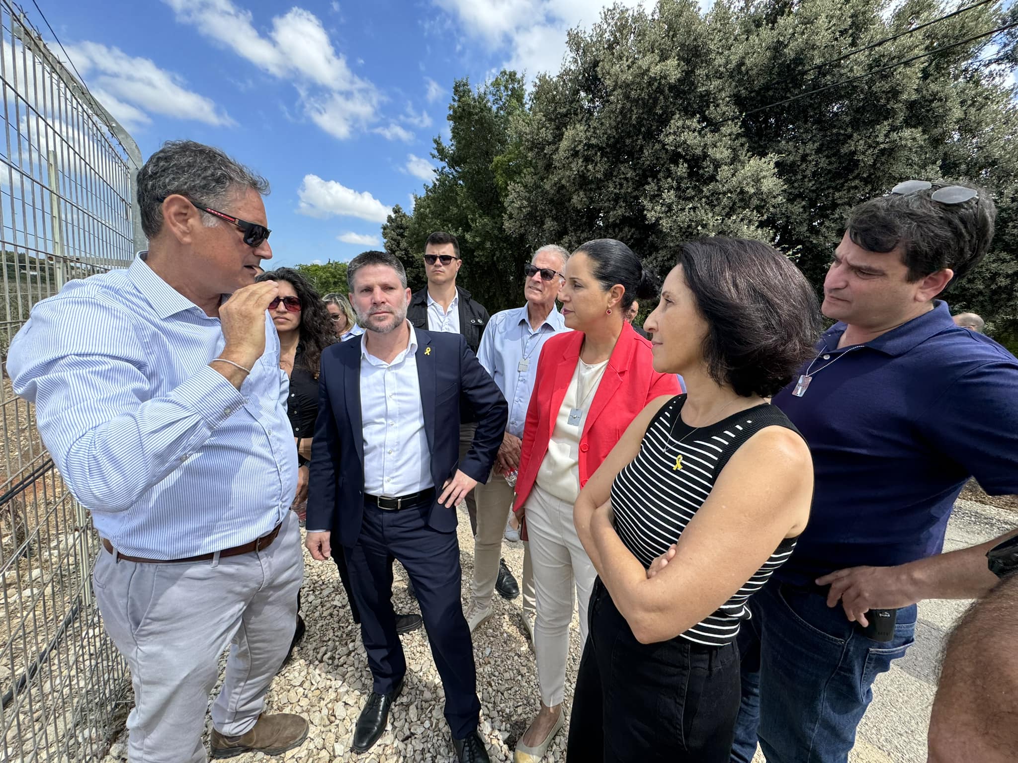 תמונות מסיור שר האוצר יחד עם ראשי הרשויות