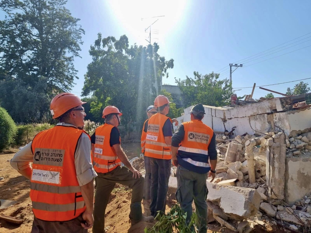 תמונות מתירגול יחידת החילוץ החדשה של המועצה בגת רימון