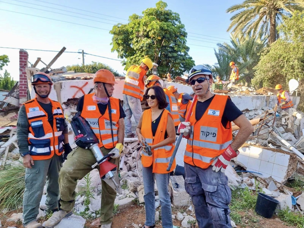 תמונות מתירגול יחידת החילוץ החדשה של המועצה בגת רימון