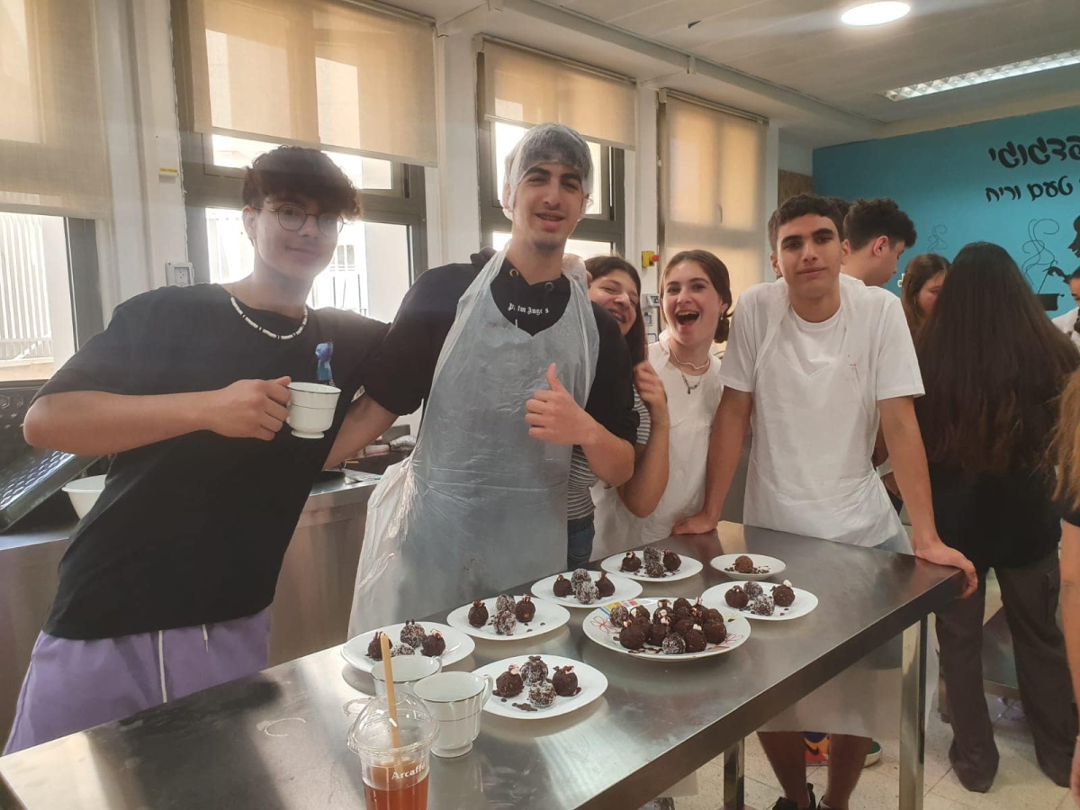 תמונות מהמטבח הפדגוגי שיהווה מרחב למידה חדשני וייחודי