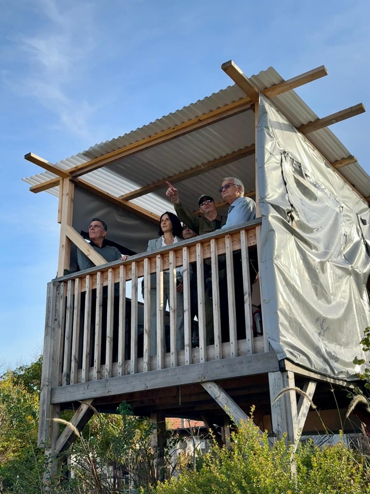 תמונה מהסיור הביטחוני במתן