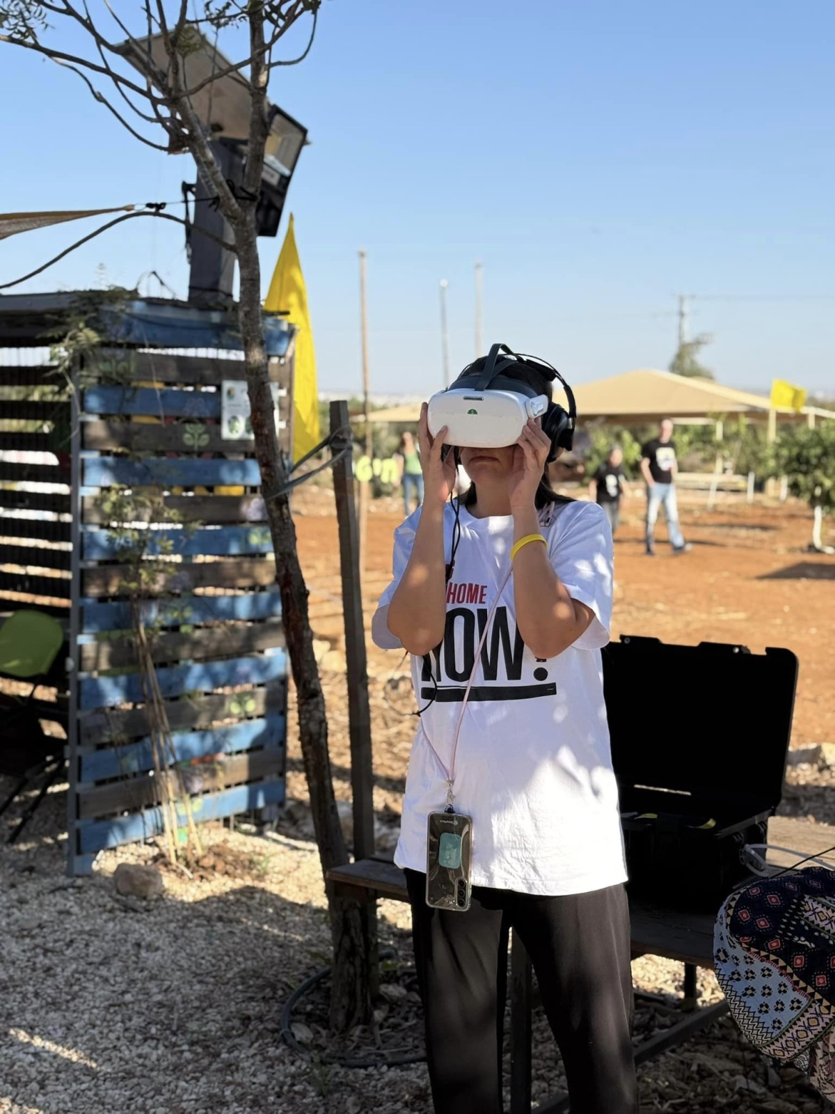 תמונות מארוע אשר נערך למען החטופים והחטופות בחווה החקלאית בדרום השרון