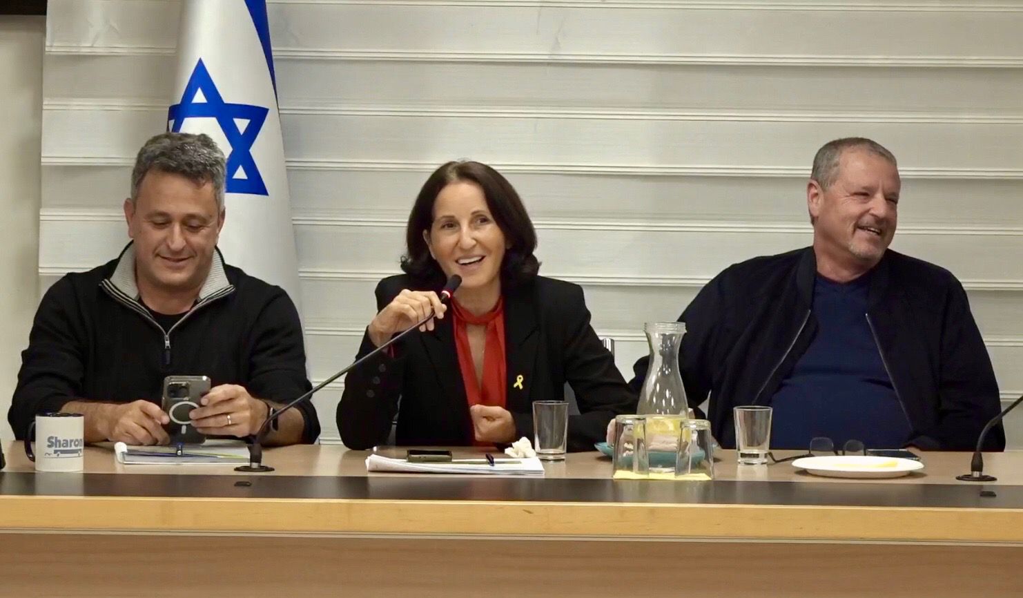 תמונה מישיבת המליאה לאישור התקציב לשנת 2025