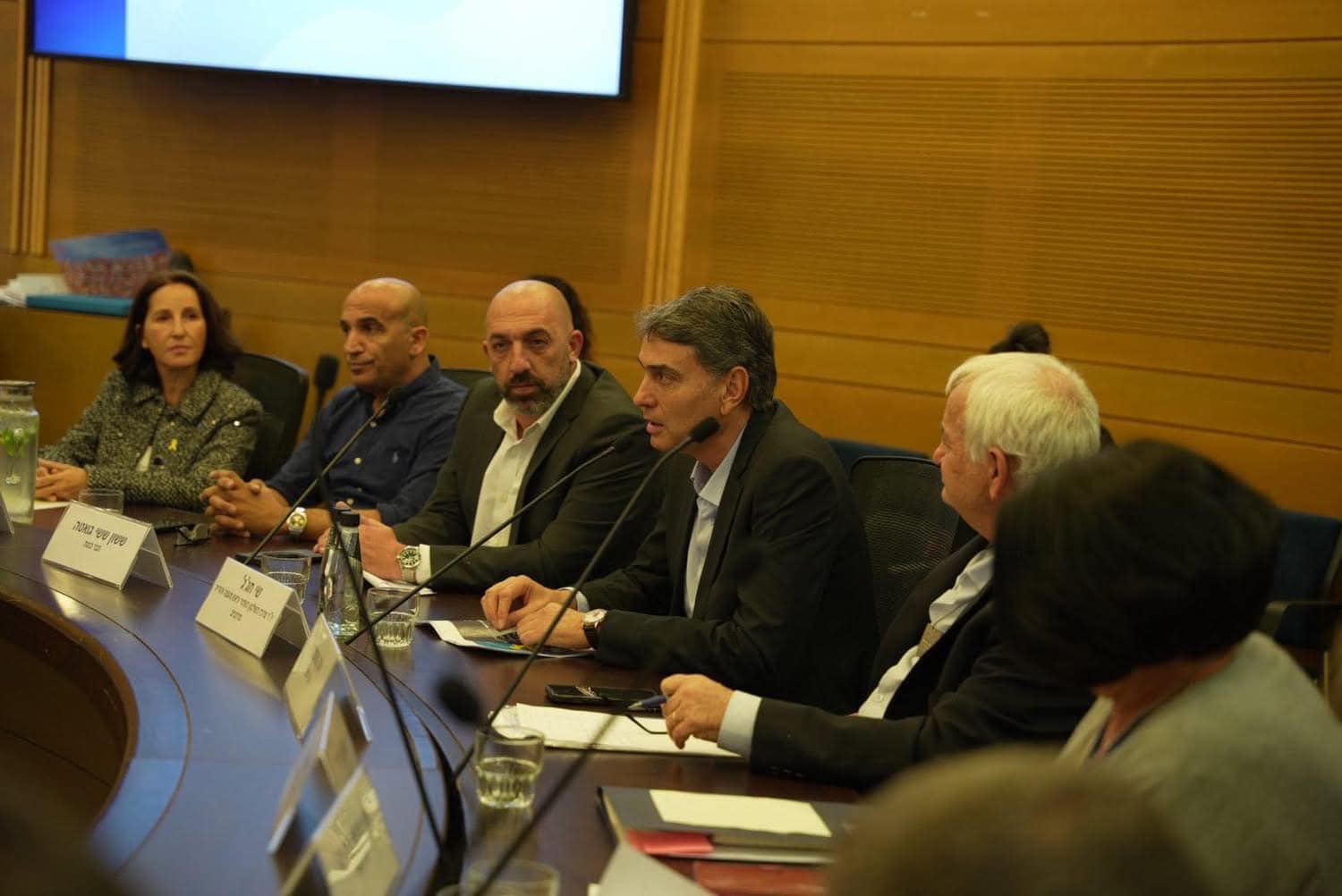 תמונות מכנס החירום שהתקיים בכנסת בהשתתפות ראש המועצה אושרת גני גונן