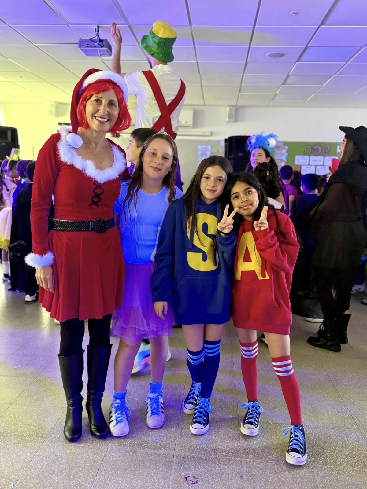 תמונות מחגיגות פורים היום בבתי הספר וגני הילדים שלנו