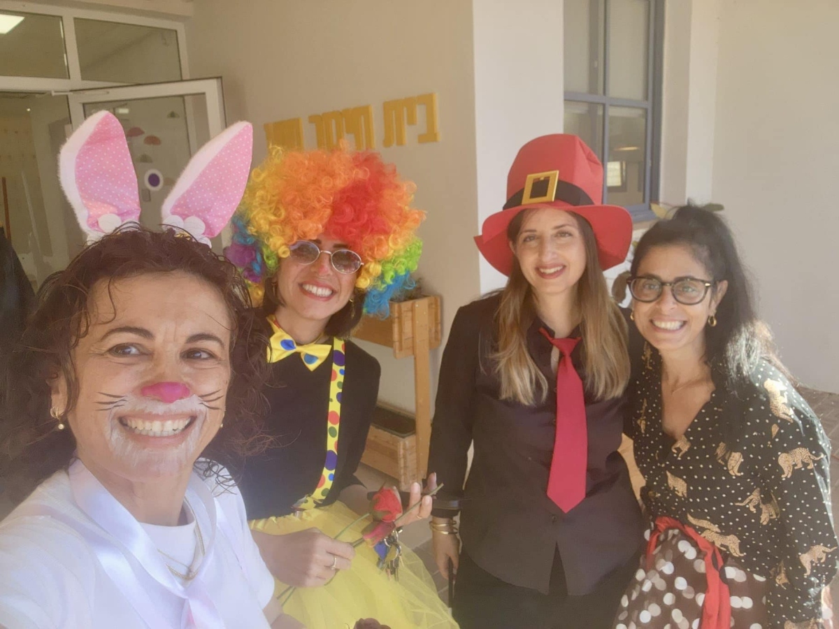 תמונות מחגיגות פורים היום בבתי הספר וגני הילדים שלנו