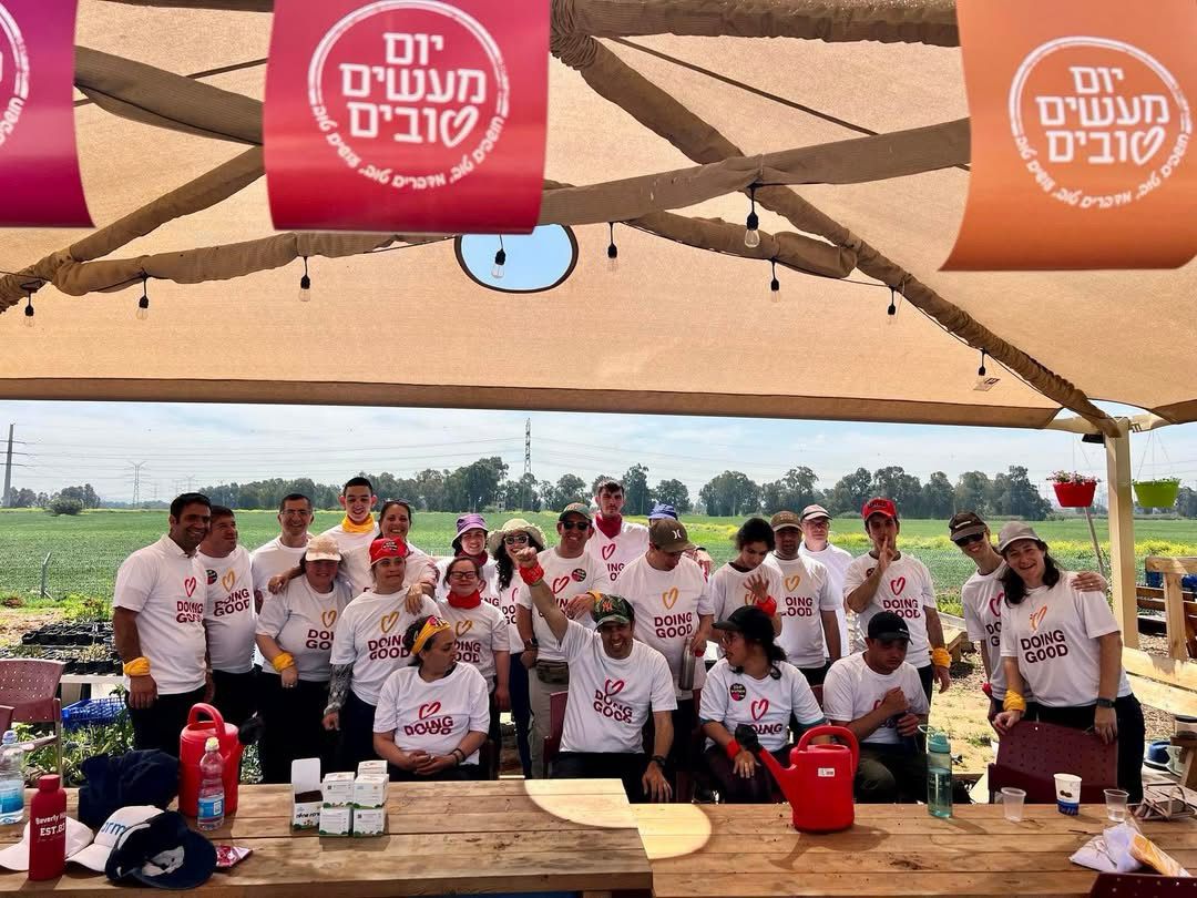 תמוה של עובדי המועצה ביום המעשים הטבים