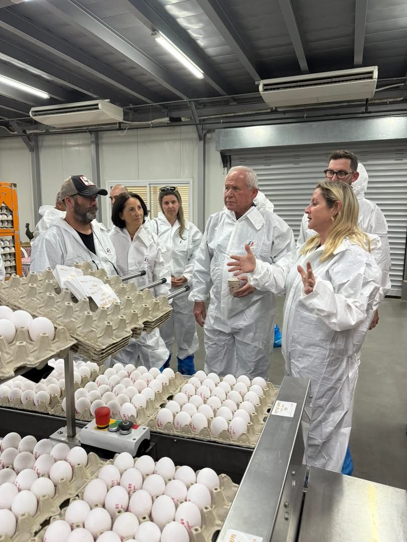 שר החקלאות בביקור במועצה