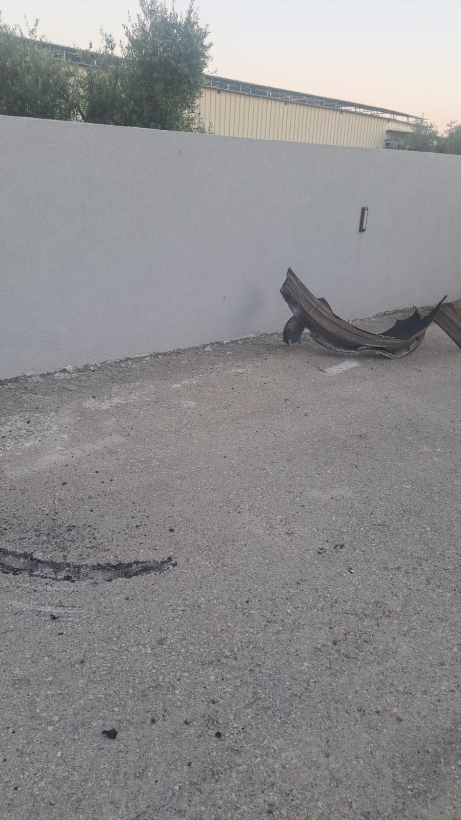 שברי ירוט ורסיסים מהיממה האחרונה בישובים