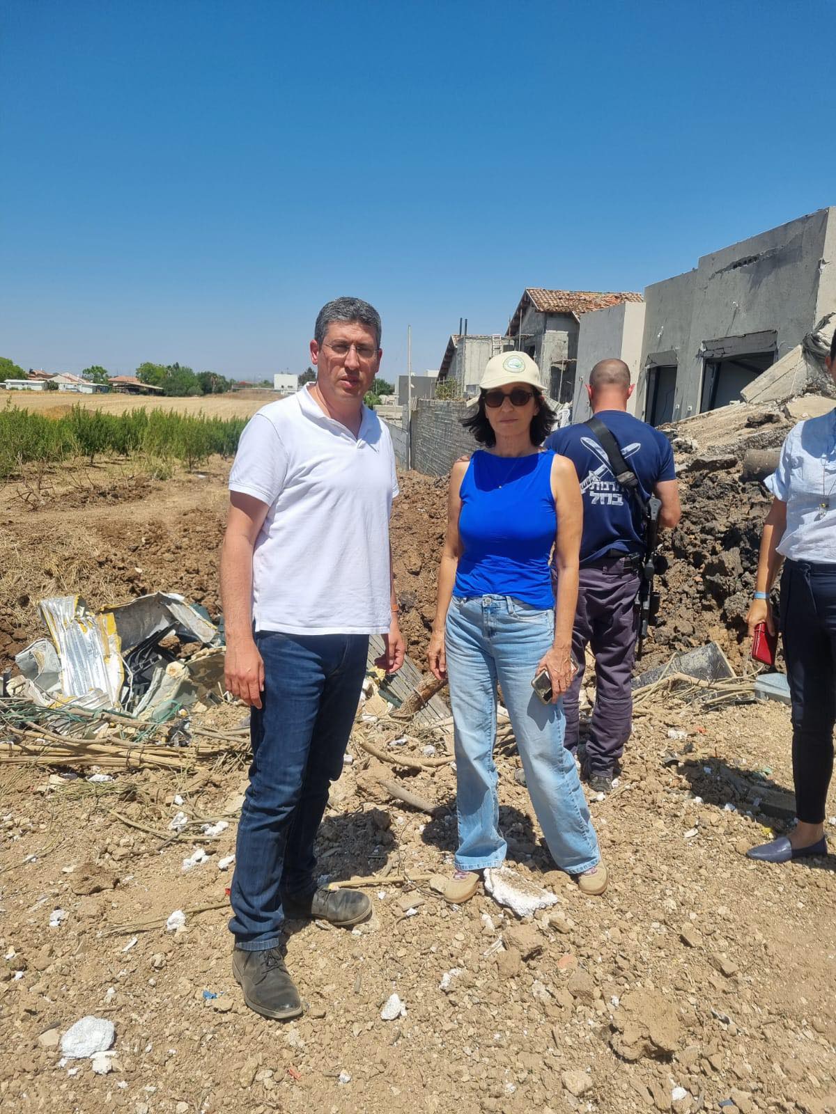 נערכים ומתכוננים עם הישובים - סיור ראש המועצה