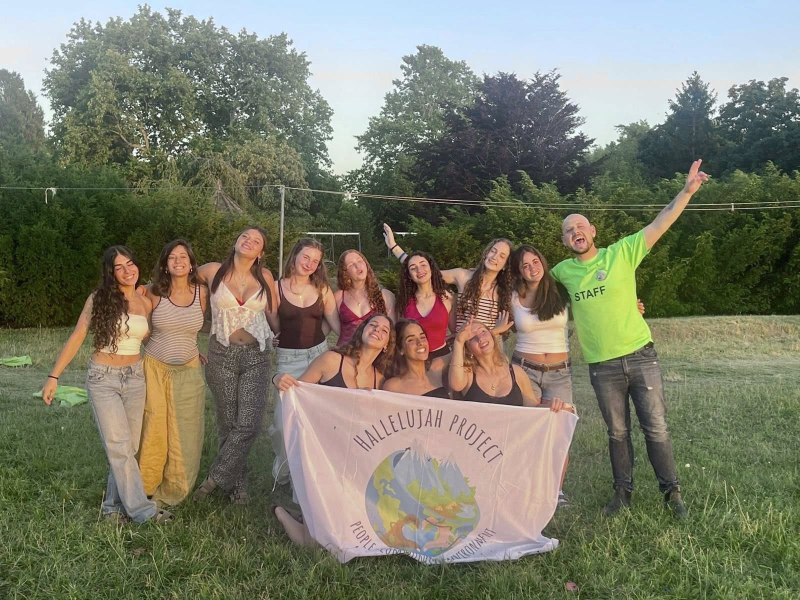 משלחת מנהיגות הנוער שלנו בתוכנית הללויה