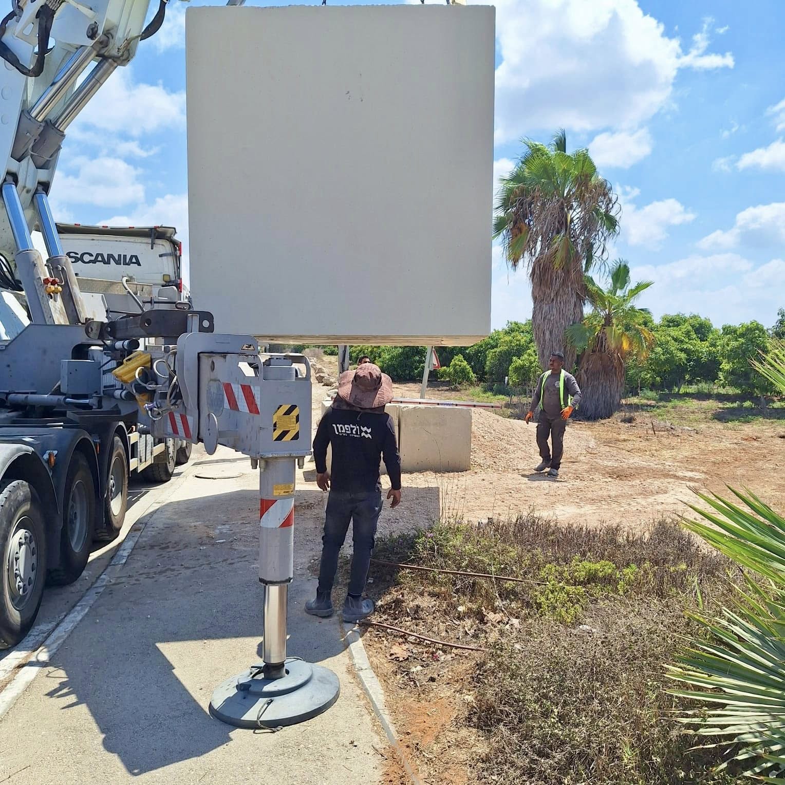 הצבת מיגוניות חדשות ברחבי המועצה