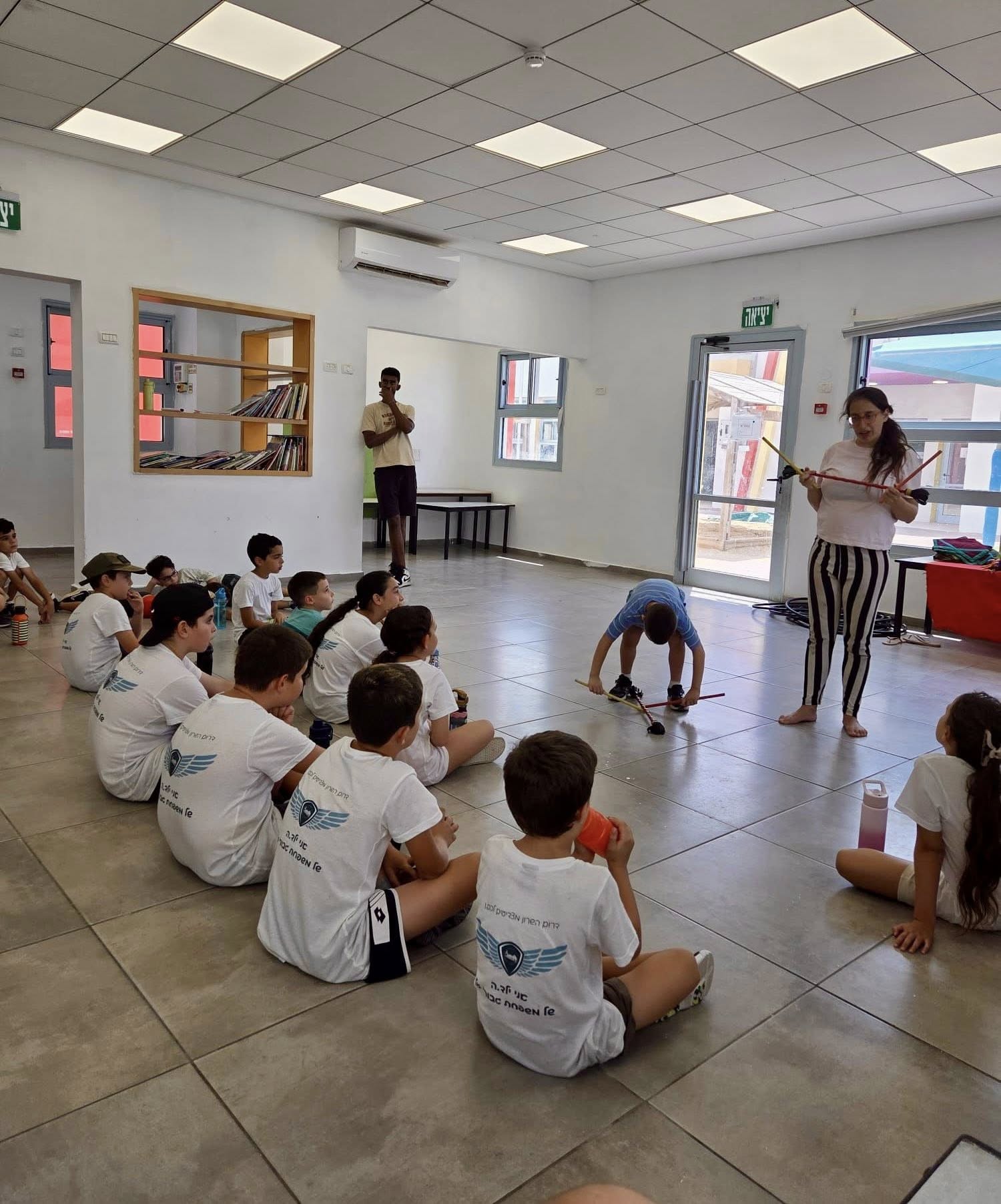 תמונות מפעילויות לילדי המילואימניקים