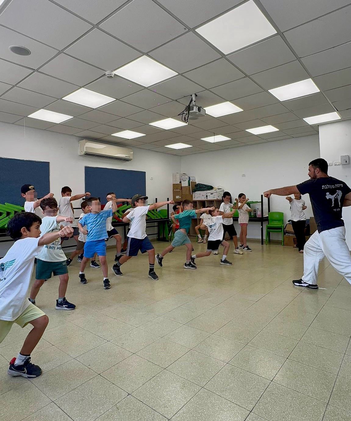 תמונות מפעילויות לילדי המילואימניקים