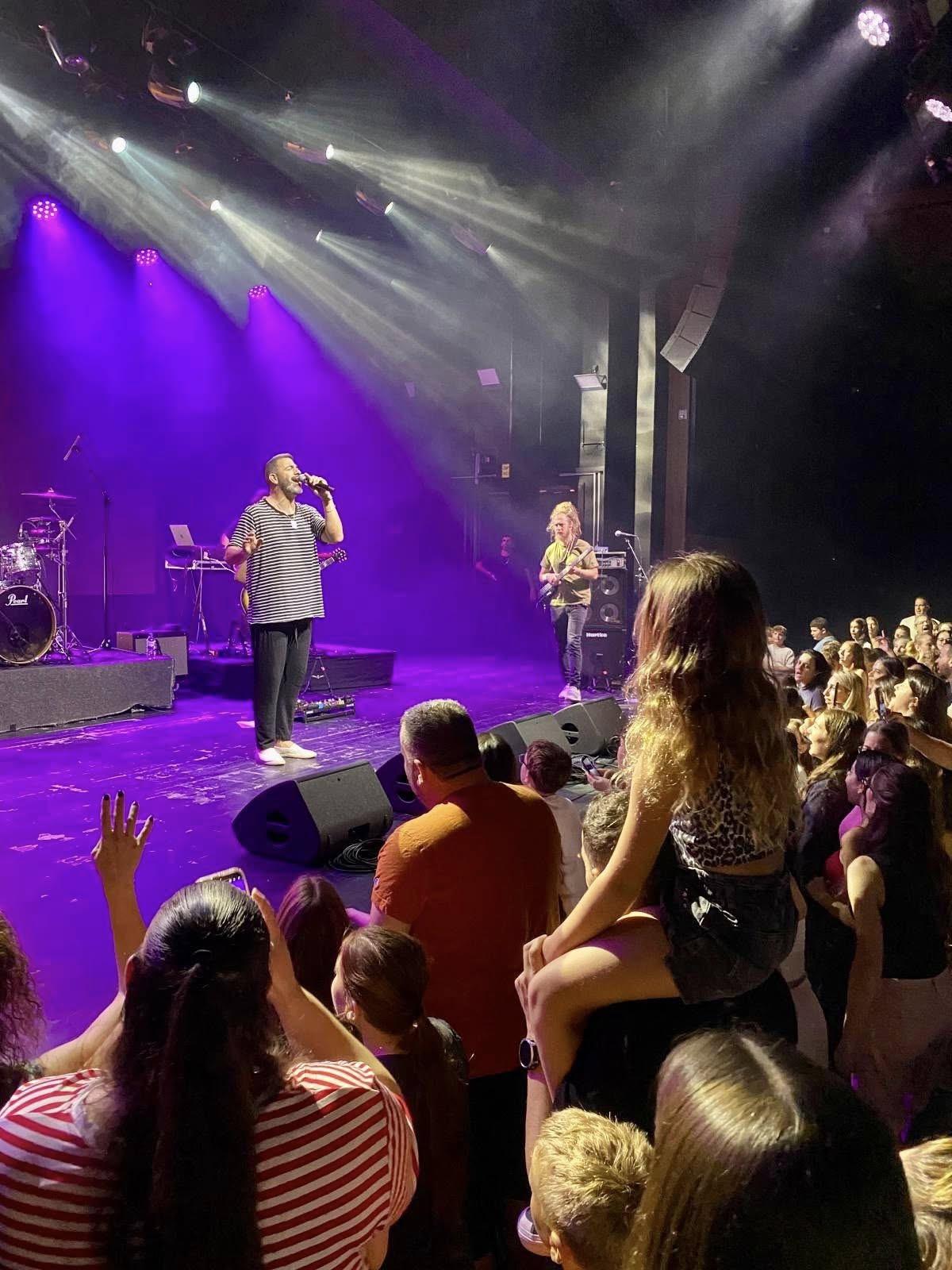 תמונות מהופעה של התקווה 6 בדרום השרון